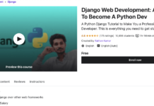 Django Web Development: All You Need To Become A Python Dev