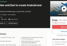 Learn Flutter and Dart to create Android and IOS apps